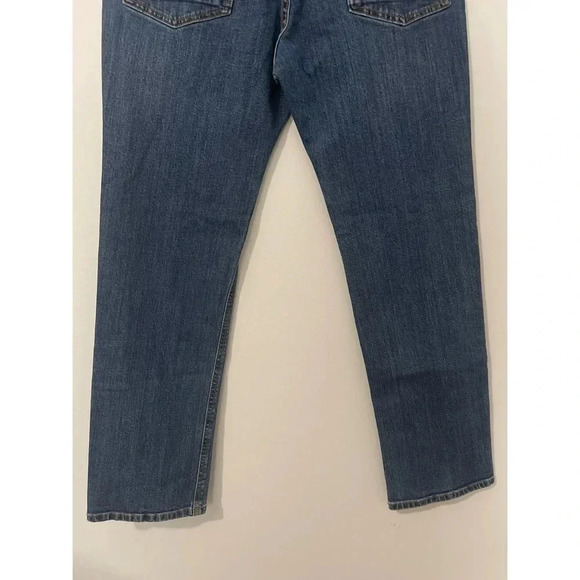 Prana Jeans Men’s Size 33x28 Blue Straight Fit Organic Cotton Stretch 5 Pocket - Picture 8 of 12